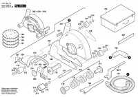 Bosch 0 601 368 742 GNF 65 A Wall Chaser 240 V / GB Spare Parts GNF65A